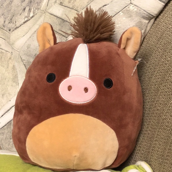 Squishmallows Accessories - Brushy squishmallows horse rodeo travel cowgirl cowboy festival farmer’s market